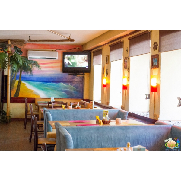 Ресторанный сервис бронирования столиков menu-rest.com - Интерьер ресторана "Карибы"