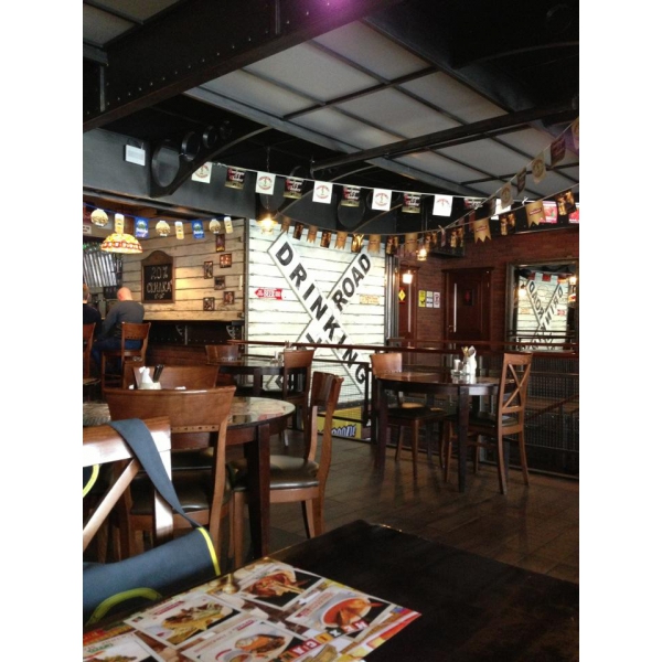 Ресторанный сервис бронирования столиков menu-rest.com - Интерьер ресторана "Международная пивная станция"