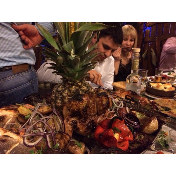 Ресторанный сервис бронирования столиков menu-rest.com - Интерьер ресторана "Хижина"