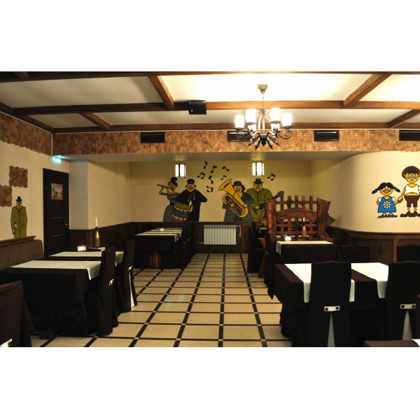 Ресторанный сервис бронирования столиков menu-rest.com - Интерьер ресторана "Штаб квартира фрау Мюллер"