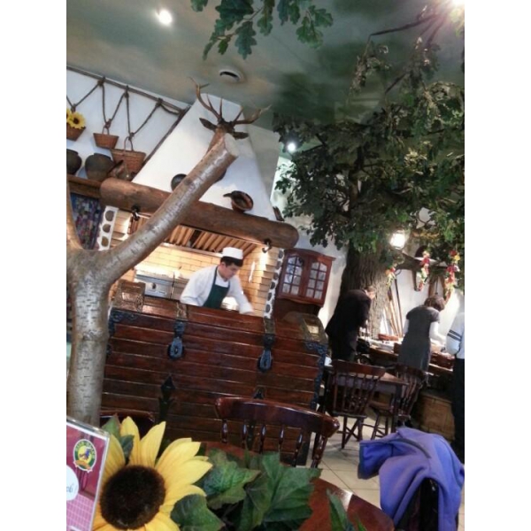 Ресторанный сервис бронирования столиков menu-rest.com - Интерьер ресторана "Ёлки-Палки"