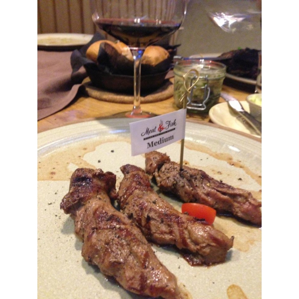 Ресторанный сервис бронирования столиков menu-rest.com - Интерьер ресторана "Meat & Fish"