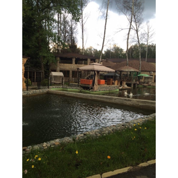 Ресторанный сервис бронирования столиков menu-rest.com - Интерьер ресторана "Оазис в Лесу"