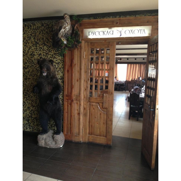 Ресторанный сервис бронирования столиков menu-rest.com - Интерьер ресторана "Русская охота"