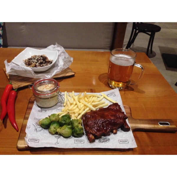 Ресторанный сервис бронирования столиков menu-rest.com - Интерьер ресторана "Big Rib"