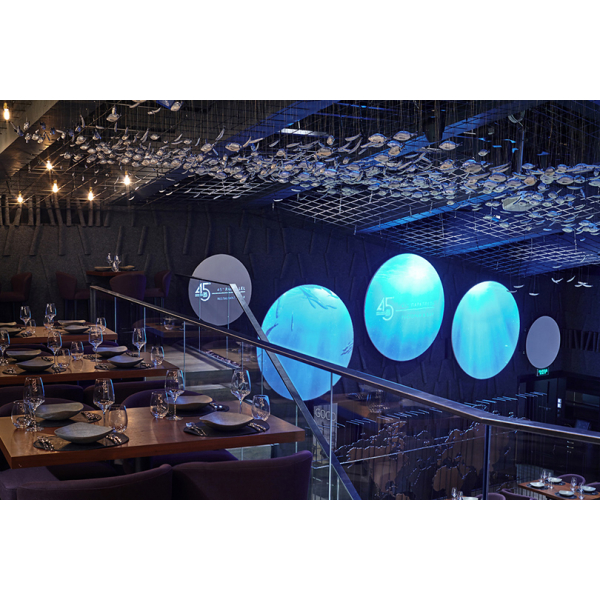 Ресторанный сервис бронирования столиков menu-rest.com - Интерьер ресторана "45-ая параллель"