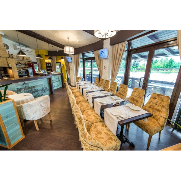 Ресторанный сервис бронирования столиков menu-rest.com - Интерьер ресторана "Белый берег"