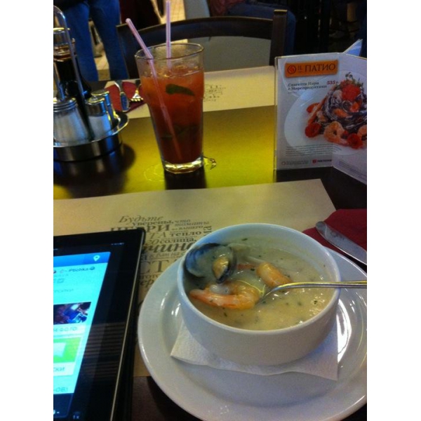 Ресторанный сервис бронирования столиков menu-rest.com - Интерьер ресторана "IL Патио"