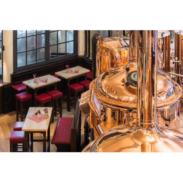 Ресторанный сервис бронирования столиков menu-rest.com - Интерьер ресторана "Paulaner brauhaus"